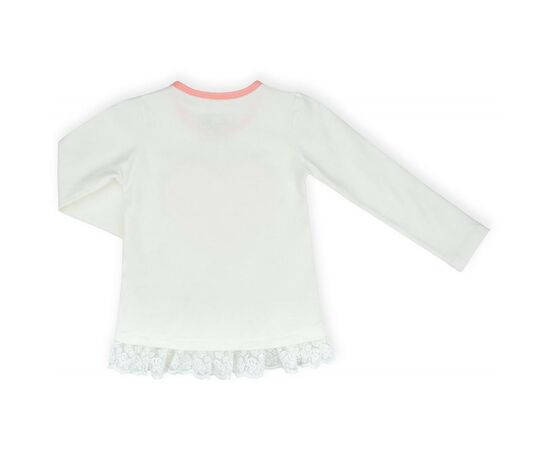 Кофта Breeze с сердечком и кружевом (10646-104G-beige), изображение 2