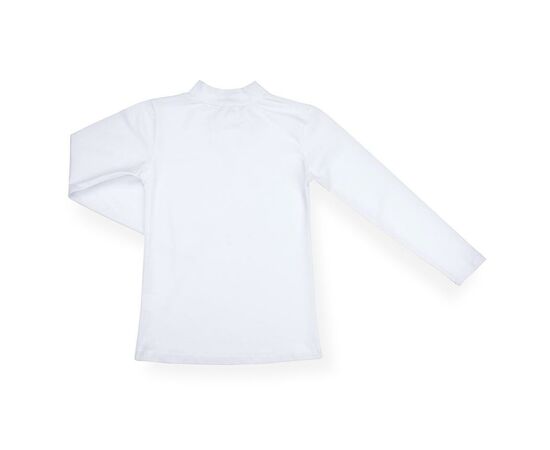 Кофта Matilda со стойкой и кружевом на полочке (8658-152-white), изображение 2 Кофта Matilda со стойкой и кружевом на полочке (8658-152-white), изображение 2