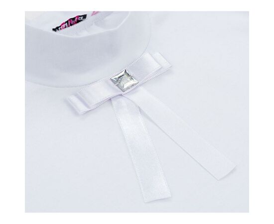 Кофта Matilda со стойкой и кружевом на полочке (8658-164-white), изображение 5 Кофта Matilda со стойкой и кружевом на полочке (8658-164-white), изображение 5