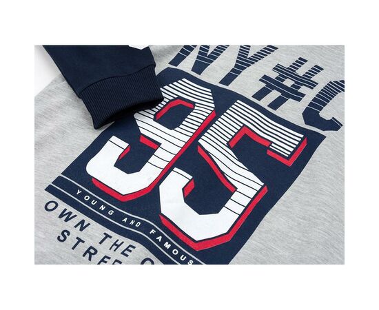 Кофта Breeze "95" (11236-128B-gray), изображение 3 Кофта Breeze "95" (11236-128B-gray), изображение 3