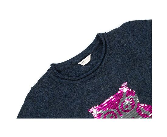 Кофта Breeze с совушкой (T-176-104G-blue), изображение 3 Кофта Breeze с совушкой (T-176-104G-blue), изображение 3