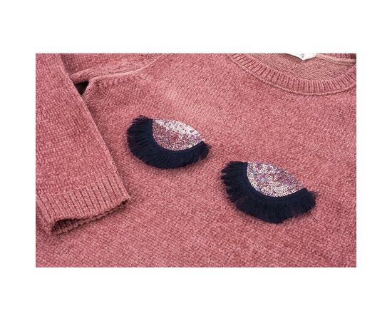 Кофта Breeze с аппликацией (T-169-152G-pink), изображение 4 Кофта Breeze с аппликацией (T-169-152G-pink), изображение 4