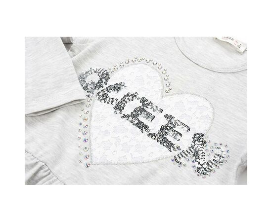 Кофта Breeze с сердцем (11000-104G-gray), изображение 4