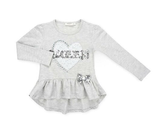 Кофта Breeze с сердцем (11000-104G-gray)
