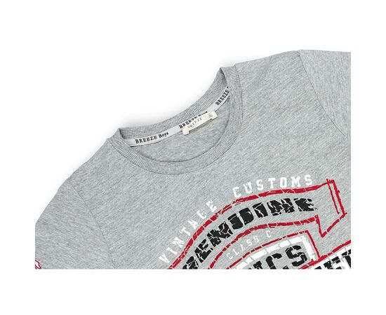 Кофта Breeze "Vintage customs" (11616-140B-gray), изображение 2 Кофта Breeze "Vintage customs" (11616-140B-gray), изображение 2