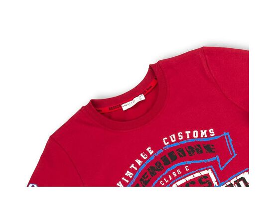 Кофта Breeze "Vintage customs" (11616-146B-red), изображение 2 Кофта Breeze "Vintage customs" (11616-146B-red), изображение 2