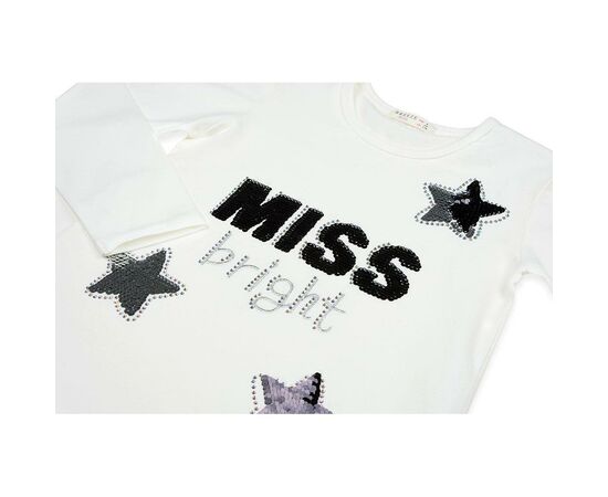 Кофта Breeze "MISS BRIGHT" (12043-128G-cream), изображение 4 Кофта Breeze "MISS BRIGHT" (12043-128G-cream), изображение 4