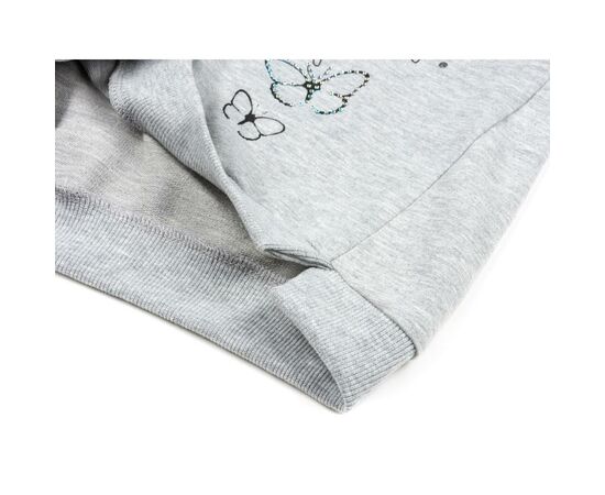 Кофта Breeze "Butterfly" (10823-134G-gray), изображение 5 Кофта Breeze "Butterfly" (10823-134G-gray), изображение 5