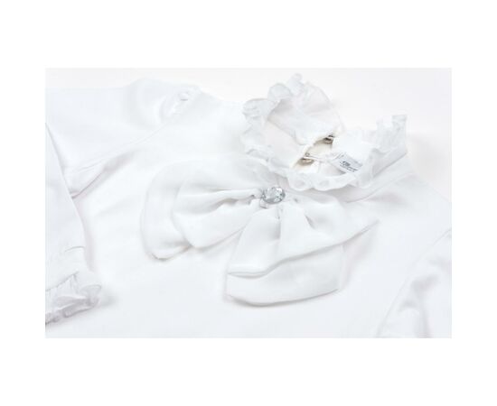 Кофта Breeze с бантом (9268-134G-white), изображение 2 Кофта Breeze с бантом (9268-134G-white), изображение 2