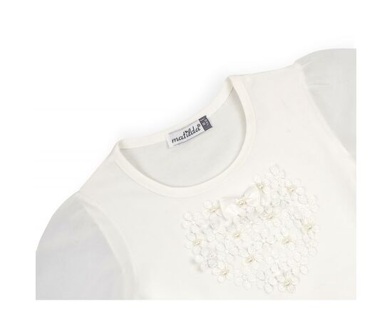 Кофта Matilda с цветочками (10134-1-164G-cream), изображение 2 Кофта Matilda с цветочками (10134-1-164G-cream), изображение 2