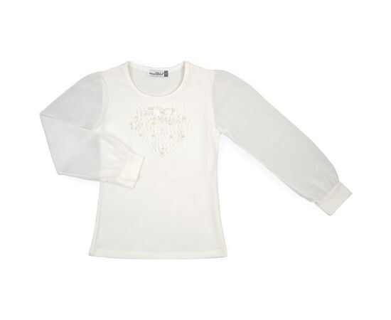 Кофта Matilda с цветочками (10134-1-164G-cream)