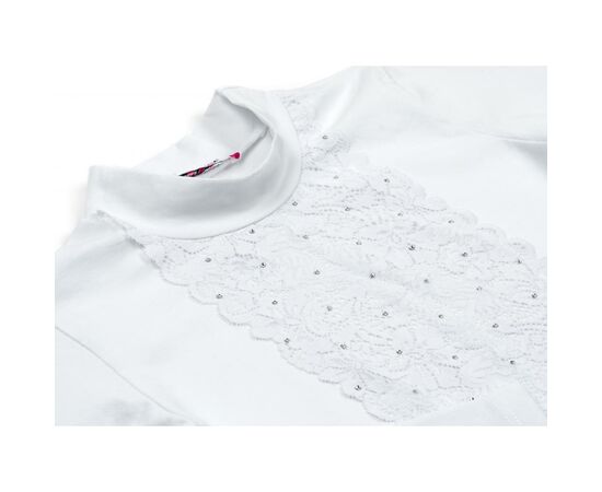 Кофта Matilda с кружевом (8433-164G-white), изображение 2 Кофта Matilda с кружевом (8433-164G-white), изображение 2