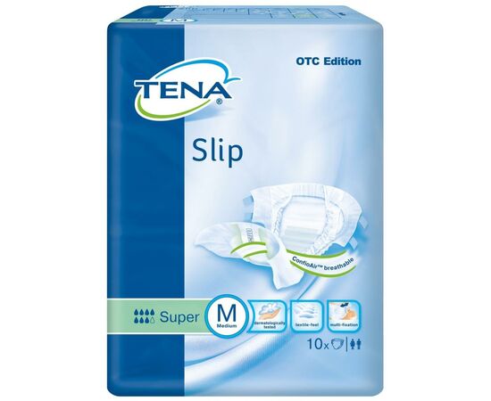 Підгузки для дорослих Tena Slip Super Medium 10 (7322541118284)