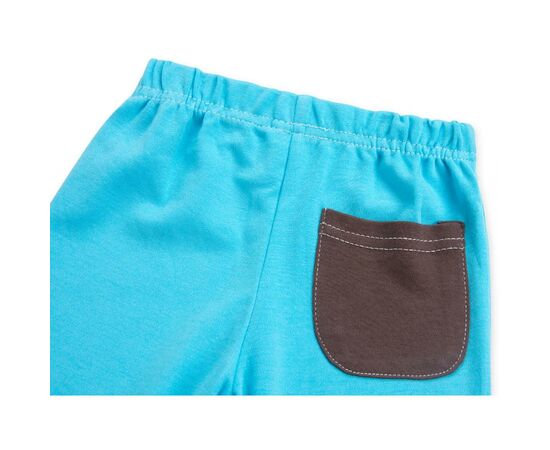 Набор детской одежды Luvable Friends из бамбука с рисунком животных голубой для мальчиков (68353.3-6), изображение 4 Набор детской одежды Luvable Friends из бамбука с рисунком животных голубой для мальчиков (68353.3-6), изображение 4