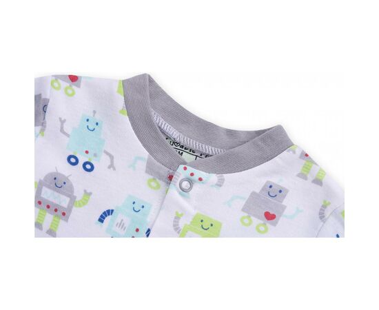 Человечек Luvable Friends на кнопочках с рисунками роботов для мальчиков (83146.G.3-6), изображение 3 Человечек Luvable Friends на кнопочках с рисунками роботов для мальчиков (83146.G.3-6), изображение 3