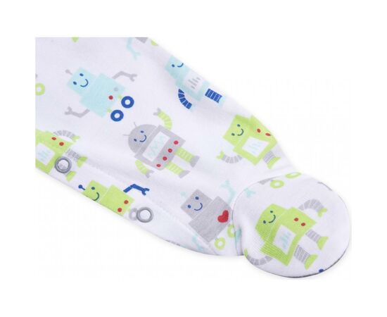 Человечек Luvable Friends на кнопочках с рисунками роботов для мальчиков (83146.G.3-6), изображение 5 Человечек Luvable Friends на кнопочках с рисунками роботов для мальчиков (83146.G.3-6), изображение 5