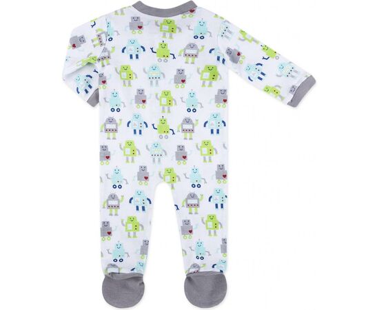 Человечек Luvable Friends на кнопочках с рисунками роботов для мальчиков (83146.G.6-9), изображение 2 Человечек Luvable Friends на кнопочках с рисунками роботов для мальчиков (83146.G.6-9), изображение 2