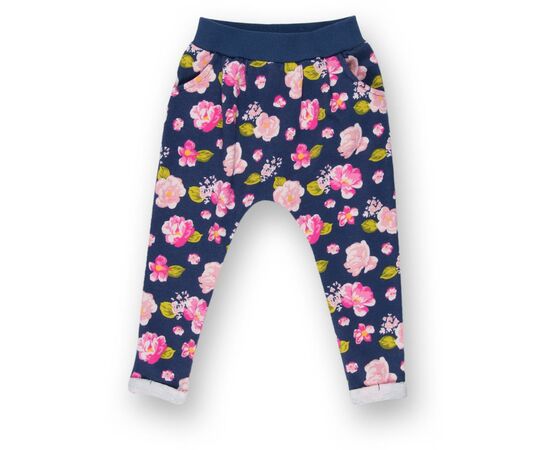 Набор детской одежды Breeze с девочкой и штанишками в цветочек (8075-80/G-pink), изображение 2 Набор детской одежды Breeze с девочкой и штанишками в цветочек (8075-80/G-pink), изображение 2