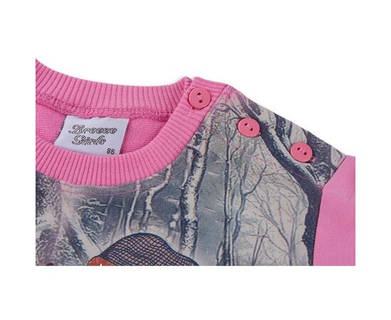 Набор детской одежды Breeze с девочкой и штанишками в цветочек (8075-104/G-pink), изображение 5 Набор детской одежды Breeze с девочкой и штанишками в цветочек (8075-104/G-pink), изображение 5