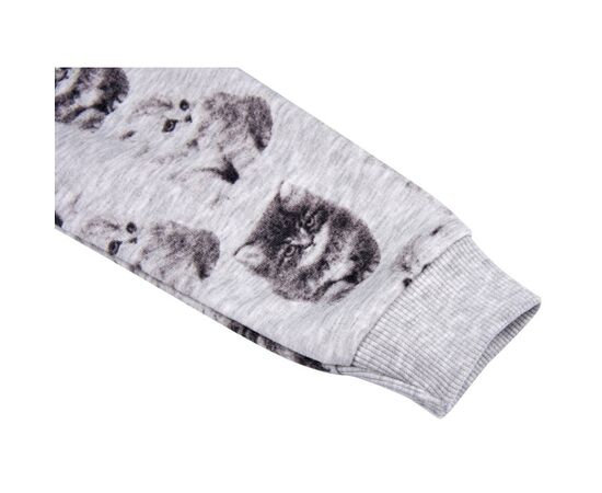 Набор детской одежды Breeze кофта и брюки серый меланж (7874-86G-gray), изображение 6 Набор детской одежды Breeze кофта и брюки серый меланж (7874-86G-gray), изображение 6