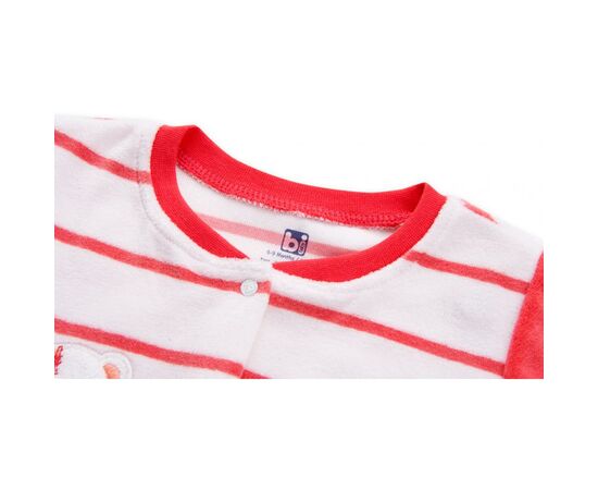 Человечек Bibaby в полосочку "Lovely" (60173-56G-coral), изображение 3