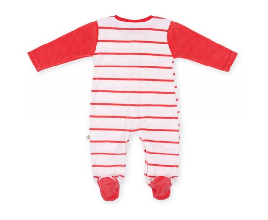 Человечек Bibaby в полосочку "Lovely" (60173-68G-coral), изображение 2 Человечек Bibaby в полосочку "Lovely" (60173-68G-coral), изображение 2