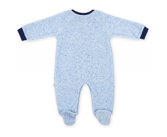 Человечек Bibaby велюровый с карманчиком "London" (60169-56B-blue), изображение 2 Человечек Bibaby велюровый с карманчиком "London" (60169-56B-blue), изображение 2