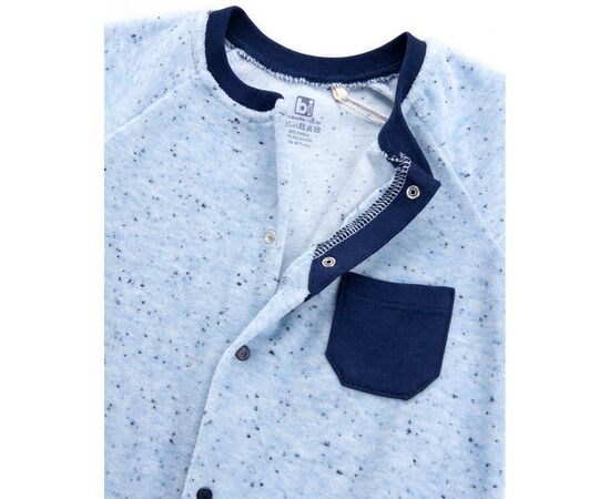 Человечек Bibaby велюровый с карманчиком "London" (60169-68B-blue), изображение 4 Человечек Bibaby велюровый с карманчиком "London" (60169-68B-blue), изображение 4