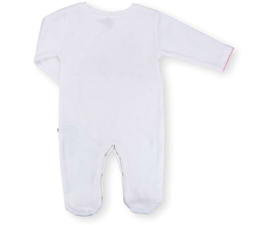 Человечек Bibaby с нежными цветочками (60195-68G-pink), изображение 2 Человечек Bibaby с нежными цветочками (60195-68G-pink), изображение 2