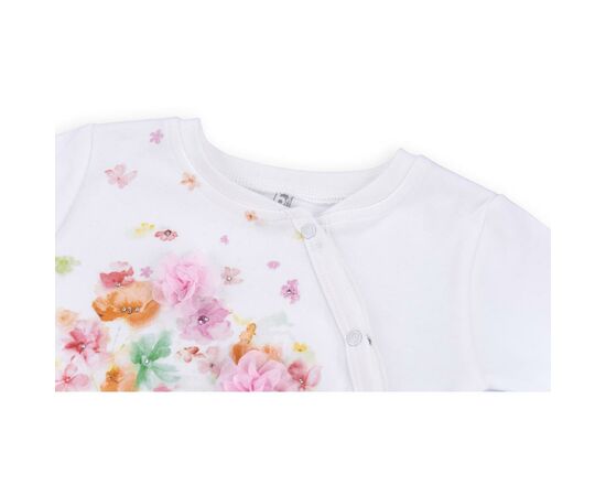 Человечек Bibaby с нежными цветочками (60195-68G-pink), изображение 4 Человечек Bibaby с нежными цветочками (60195-68G-pink), изображение 4