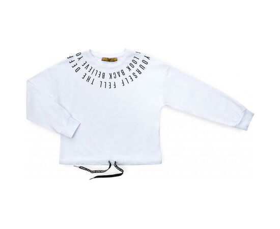 Кофта A-Yugi з куліскою (4110-134G-white)