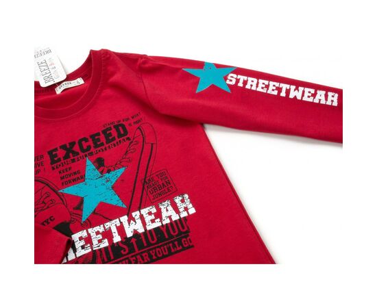 Кофта Breeze "STREETWEAR" (13822-140B-red), изображение 4 Кофта Breeze "STREETWEAR" (13822-140B-red), изображение 4