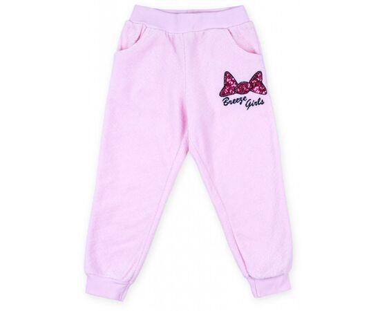 Набор детской одежды Breeze кофта с брюками с котиком и бантиком (8371-68G-pink), изображение 3
