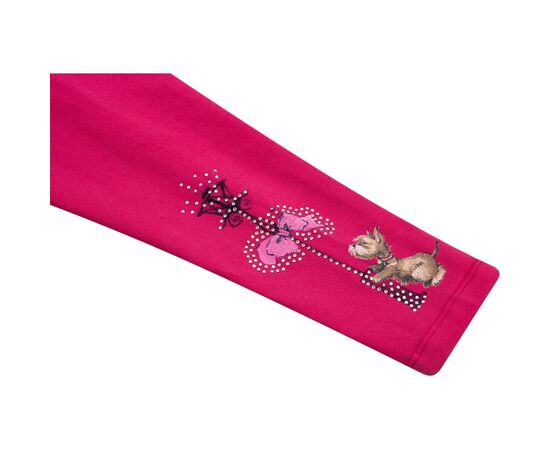 Набор детской одежды Breeze кофта с лосинами с девочкой и собачкой (8260-104G-beige), изображение 6 Набор детской одежды Breeze кофта с лосинами с девочкой и собачкой (8260-104G-beige), изображение 6