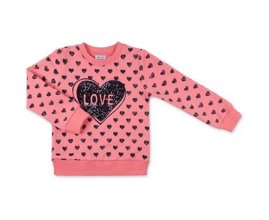 Набор детской одежды Breeze кофта с брюками с котиком и бантиком (8271-104G-pink), изображение 2 Набор детской одежды Breeze кофта с брюками с котиком и бантиком (8271-104G-pink), изображение 2