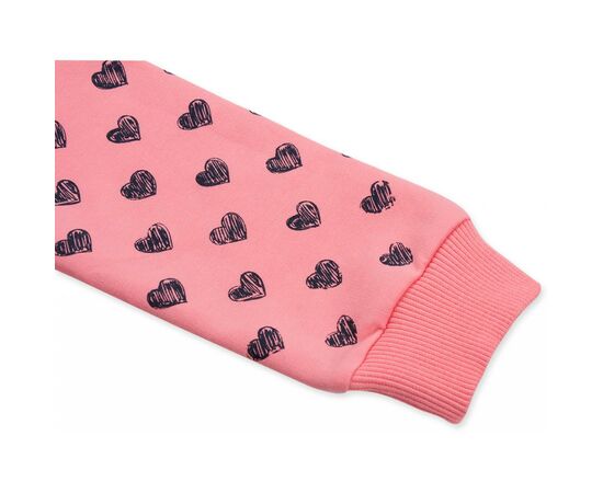 Набор детской одежды Breeze кофта с брюками с котиком и бантиком (8271-104G-pink), изображение 5 Набор детской одежды Breeze кофта с брюками с котиком и бантиком (8271-104G-pink), изображение 5