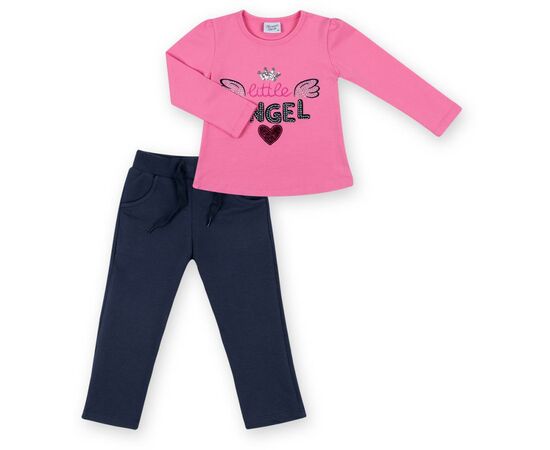 Набор детской одежды Breeze кофта с брюками "Little Angel" (8261-98G-blue-pink)
