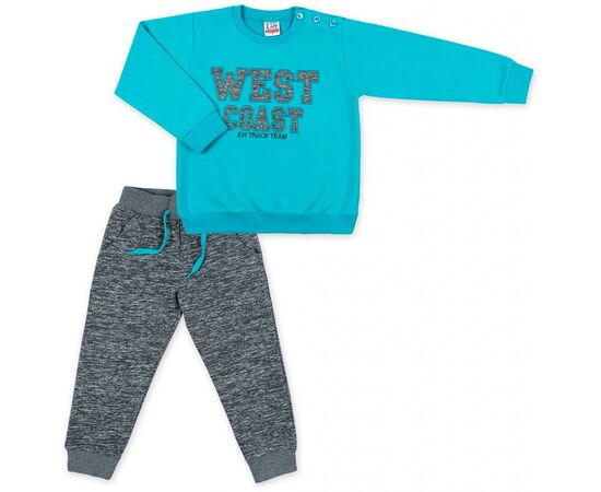 Набор детской одежды Breeze кофта с брюками "West coast" (8248-86B-blue)