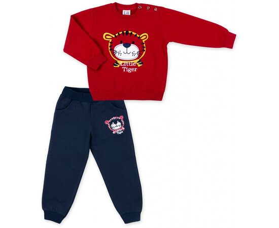 Набор детской одежды Breeze кофта с брюками "Little Tiger " (7214-92B-red)