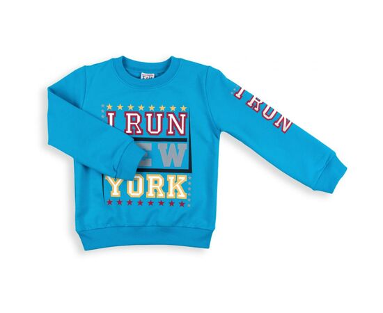 Набор детской одежды Breeze "I RUN NEW YORK" (8278-110B-blue), изображение 2 Набор детской одежды Breeze "I RUN NEW YORK" (8278-110B-blue), изображение 2