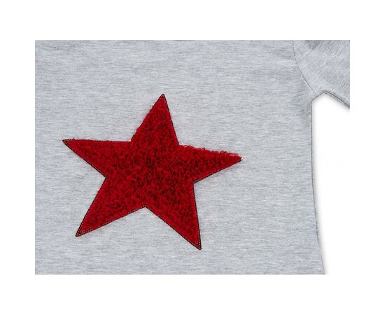 Набор детской одежды Breeze с объемной аппликацией (8401-98G-gray), изображение 6 Набор детской одежды Breeze с объемной аппликацией (8401-98G-gray), изображение 6