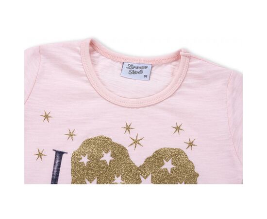 Набор детской одежды Breeze с золотым сердцем (8735-110G-pink), изображение 4 Набор детской одежды Breeze с золотым сердцем (8735-110G-pink), изображение 4