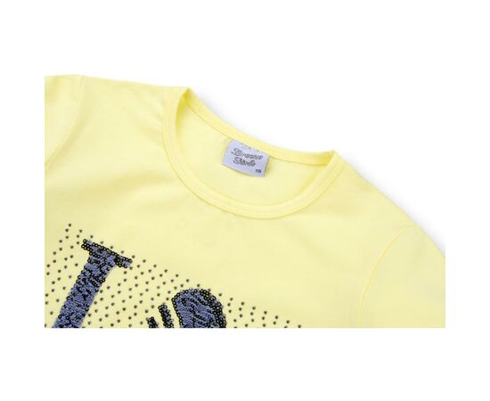 Набор детской одежды Breeze с надписью "LOVE" из пайеток (8307-128G-yellow), изображение 4 Набор детской одежды Breeze с надписью "LOVE" из пайеток (8307-128G-yellow), изображение 4