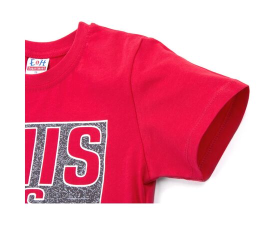 Набор детской одежды Breeze футболка "This is me" с шортами (8939-116B-red), изображение 5