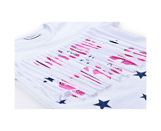 Набор детской одежды Breeze футболка со звездочками с шортами (9036-98G-white), изображение 6 Набор детской одежды Breeze футболка со звездочками с шортами (9036-98G-white), изображение 6