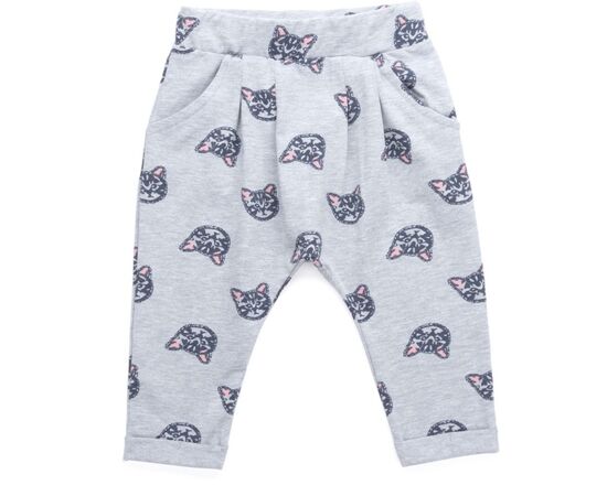 Набор детской одежды Breeze футболка с котиком и штанишки с кармашками (8983-92G-peach), изображение 3