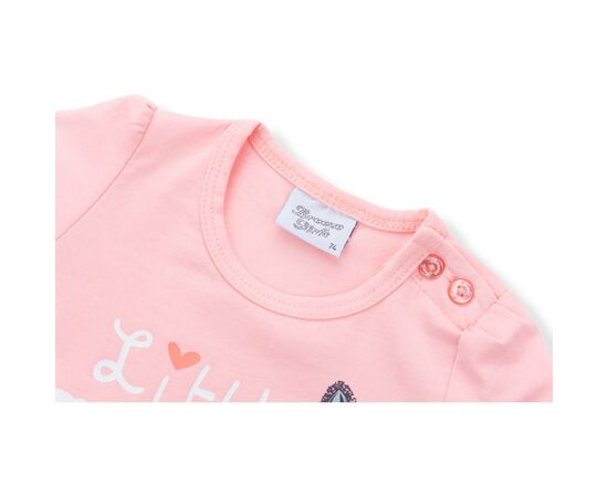 Набор детской одежды Breeze футболка с котиком и штанишки с кармашками (8983-92G-peach), изображение 5