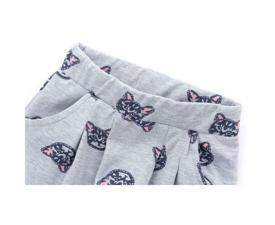 Набор детской одежды Breeze футболка с котиком и штанишки с кармашками (8983-92G-peach), изображение 7