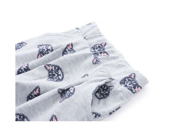 Набор детской одежды Breeze футболка с котиком и штанишки с кармашками (8983-92G-peach), изображение 9