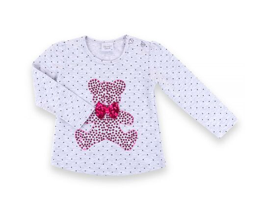 Набор детской одежды Breeze с мишкой из пайеток (9584-104G-gray), изображение 2 Набор детской одежды Breeze с мишкой из пайеток (9584-104G-gray), изображение 2